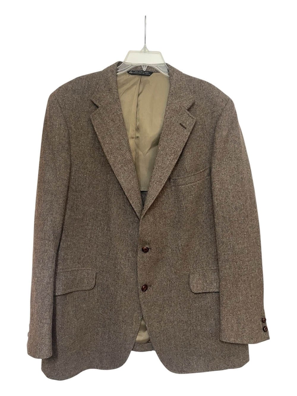 Jos. A. Bank Brown Herringbone Sport Coat